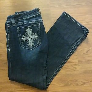 Miss Me Boot JP5074-2 Jeans dark wash